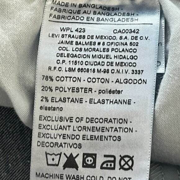 Denizen Levis Jeans Mens‎ 31x30 Blue Modern Skinny Medium Wash Denim Faded - Picture 11 of 11